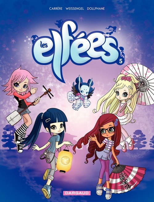 Couverture ebook de Les Elfées - Tome 5, de Serge Carrère, Weissengel, Dollphane