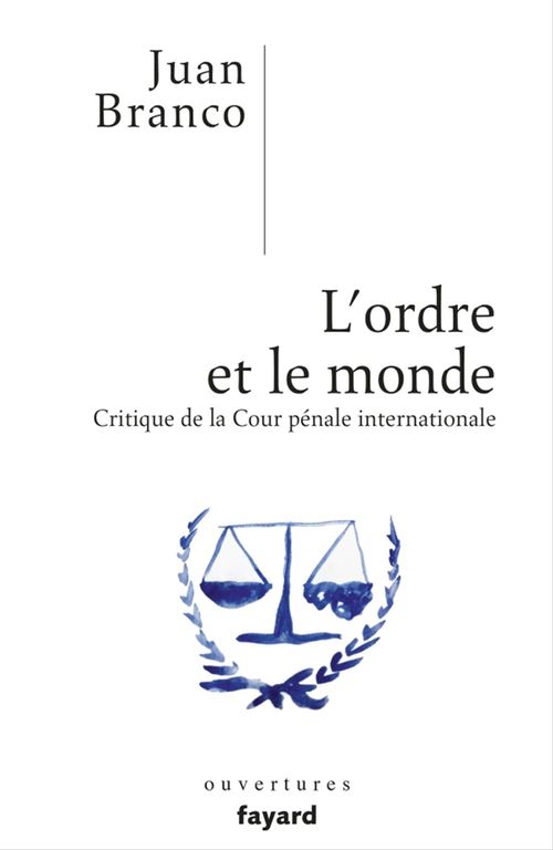 Couverture ebook de L'ordre et le monde, de Juan Branco