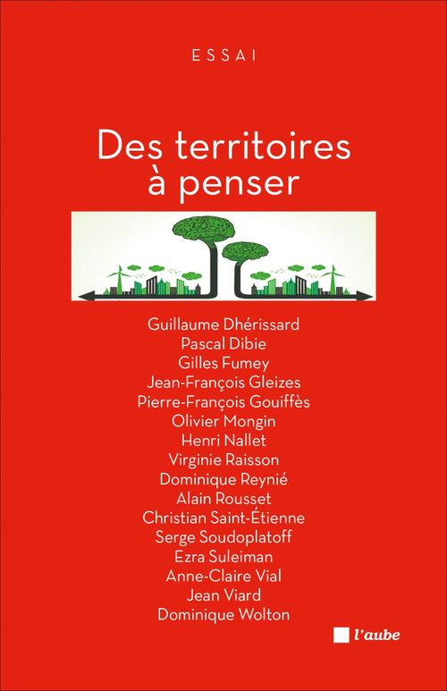 ebook cover of Des territoires à penser, by Collectif