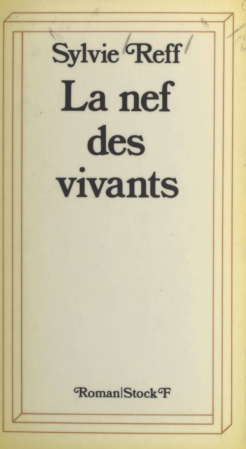 Couverture ebook de La nef des vivants, de Sylvie Reff