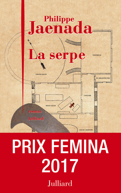 Couverture ebook de La serpe, de Philippe Jaenada