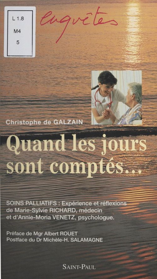 ebook cover of Quand les jours sont comptés..., by