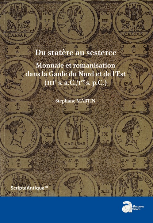 Couverture ebook de Du statère au sesterce, de Stéphane Martin