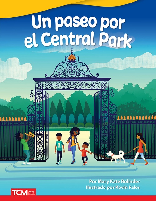 ebook cover of Un paseo por el Central Park, by Mary Kate Bolinder
