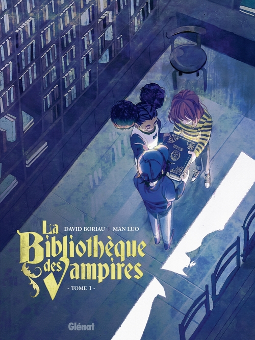 Couverture ebook de La Bibliothèque des vampires - Tome 01, de Man Luo