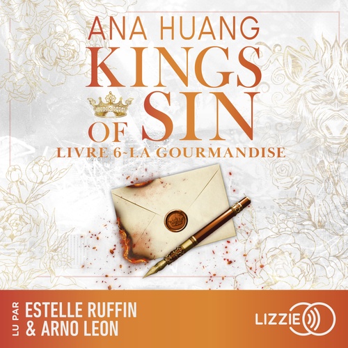audiobook cover of Kings of Sin - Tome 6 La gourmandise, by Ana Huang