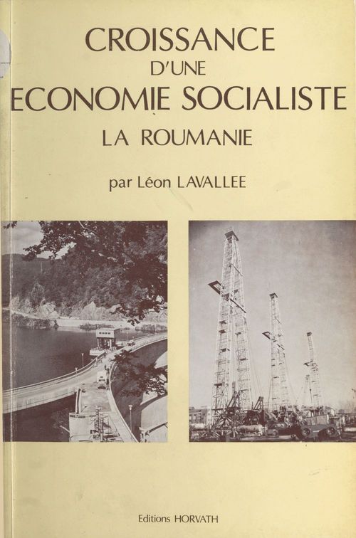 Couverture ebook de Croissance d'une économie socialiste : la Roumanie, de Leon Lavallee