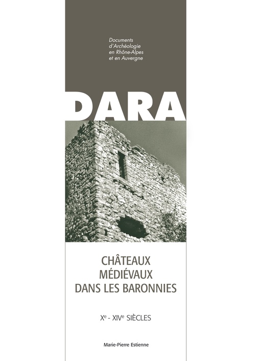 ebook cover of Châteaux médiévaux dans les Baronnies, by Marie-pierre Estienne
