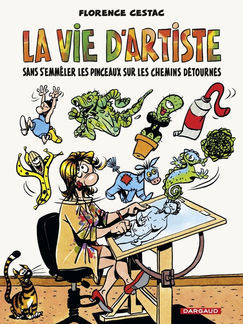 Couverture ebook de La Vie d'Artiste, de Florence Cestac