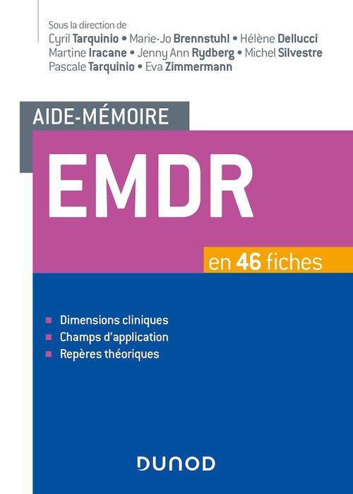 ebook cover of Aide-mémoire - EMDR, by Cyril Tarquinio, Marie-Jo Brennstuhl, Helene Dellucci, Martine Iracane, Jenny Ann Rydberg, Michel Silvestre, Pascale Tar