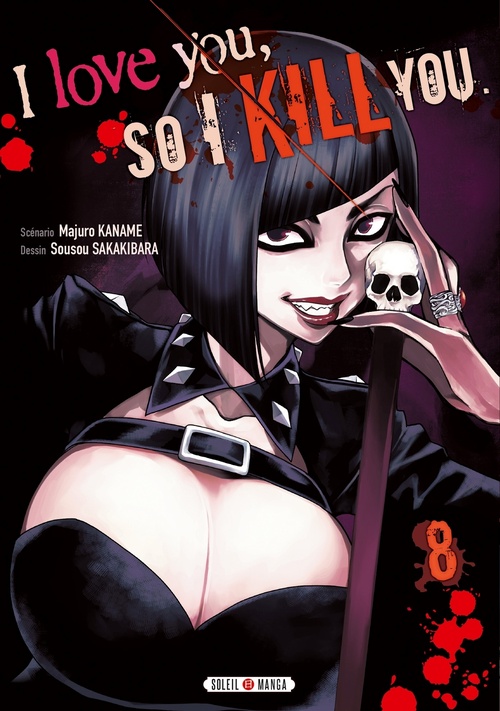 ebook cover of I love you so I kill you T08, by Majuro Kaname