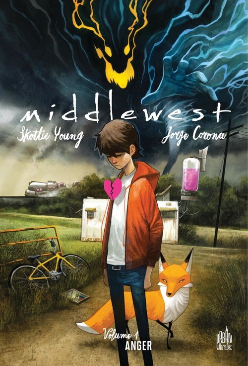 ebook cover of Middlewest - Volume 1 - Anger, by Jorge Corona, Skottie Young