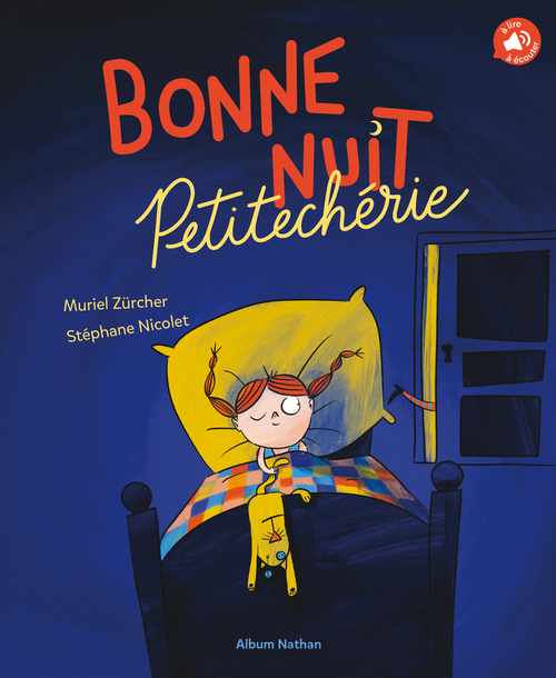 Couverture ebook de Au lit Petitechérie !, de Muriel Zürcher