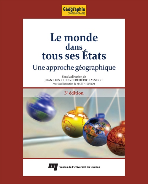 Couverture ebook de Le monde dans tous ses États, 3e édition, de Klein Juan-Luis