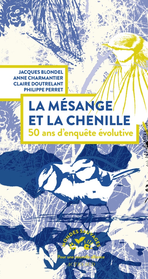 Couverture ebook de La mésange et la chenille, 50 ans d´enquête évolutive, de Jacques Blondel, Anne Charmantier, Claire Doutrelant, Philippe Perret