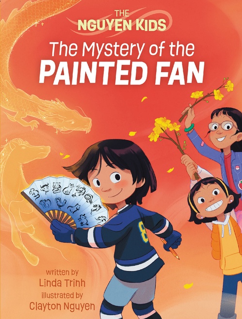 ebook cover of The Mystery of the Painted Fan, by Linda Trinh