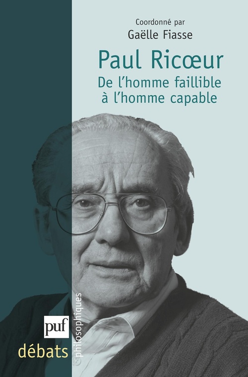 ebook cover of Paul Ricoeur. De l'homme faillible à l'homme capable, by Gaëlle Fiasse