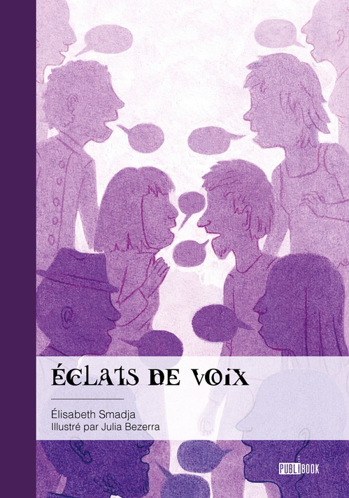 ebook cover of Éclats de voix, by Elisabeth Smadja, Julia Bezerra