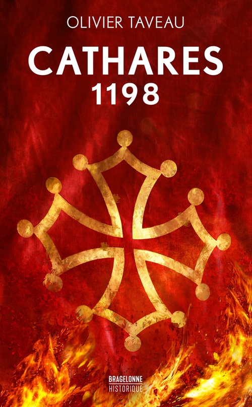 Couverture ebook de Cathares 1198, de Olivier Taveau