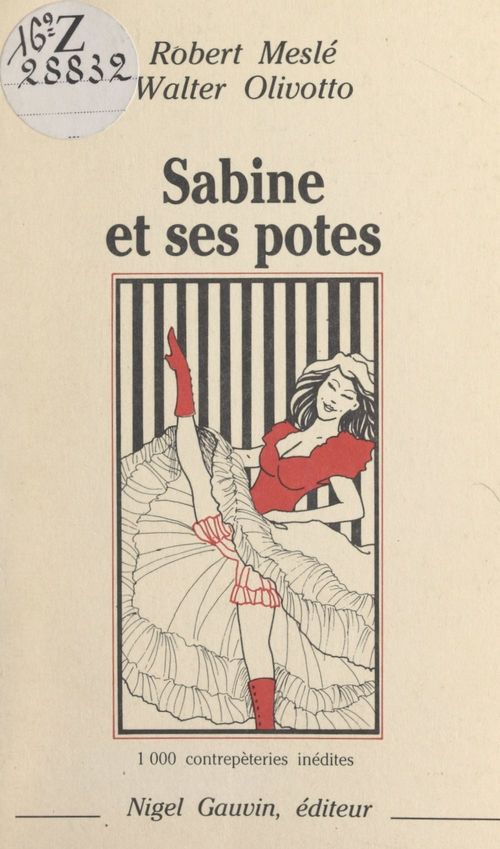 ebook cover of Sabine et ses potes, by Robert Mesle, Walter Olivotto