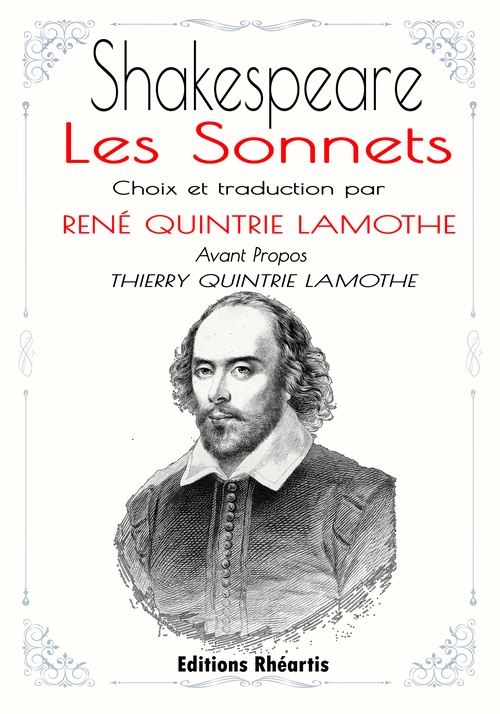 Couverture ebook de Les sonnets, de William Shakespeare, Rene Quintrie Lamothe