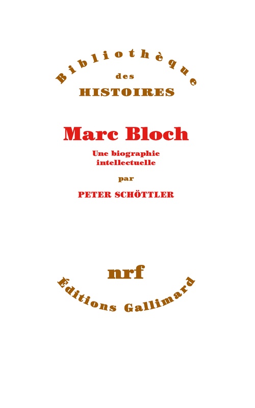 Couverture ebook de Marc Bloch, une biographie intellectuelle, de Peter Schöttler