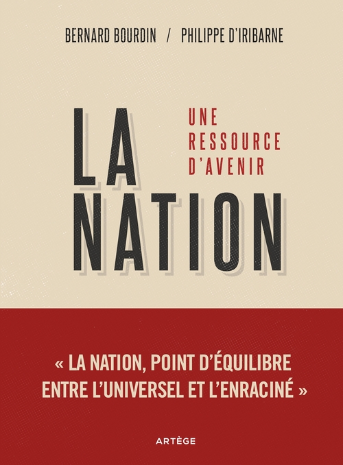ebook cover of La nation, by Bernard Bourtin, Philippe d' Iribarne