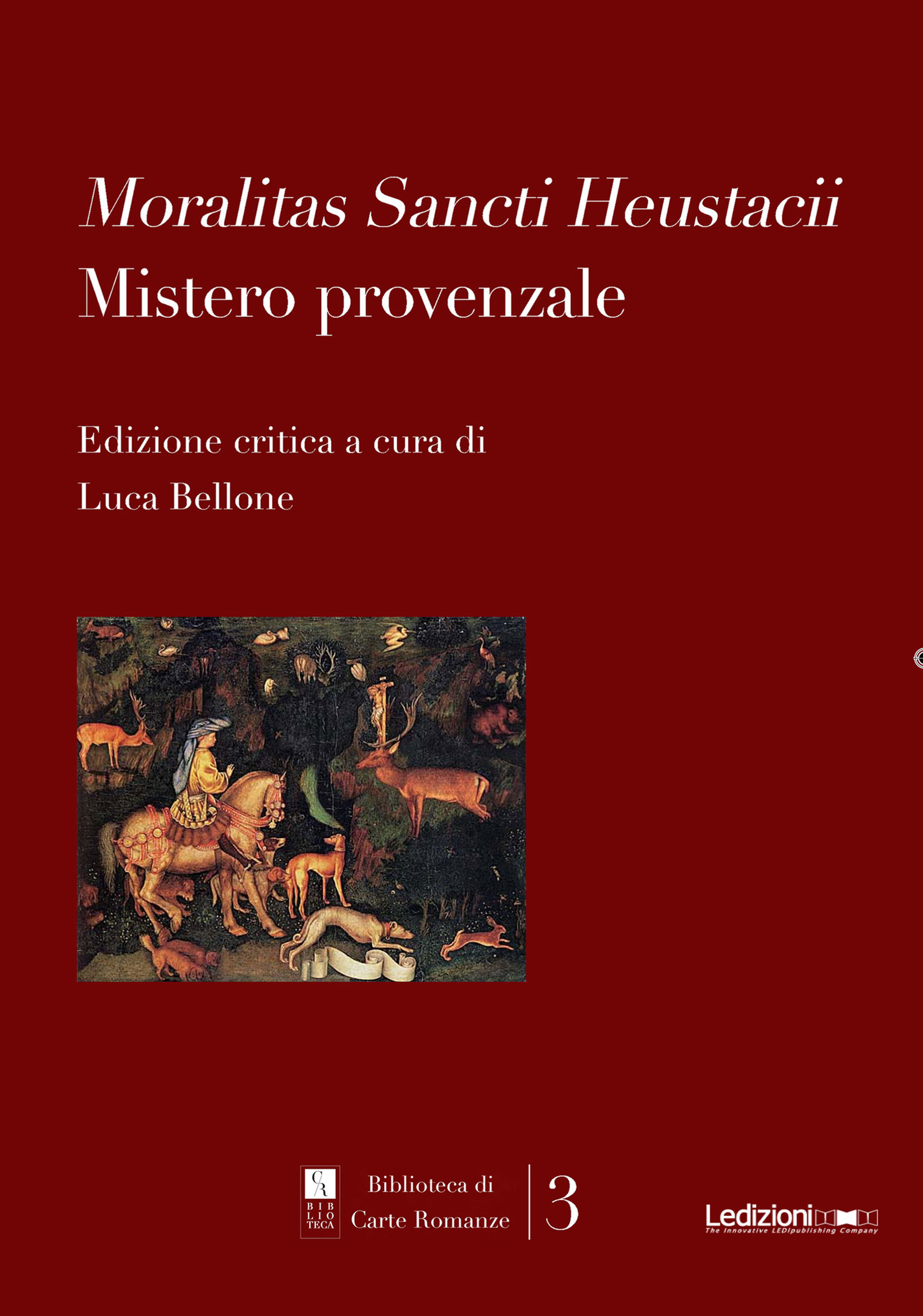Couverture ebook de Moralitas Sancti Heustacii, de Luca Bellone