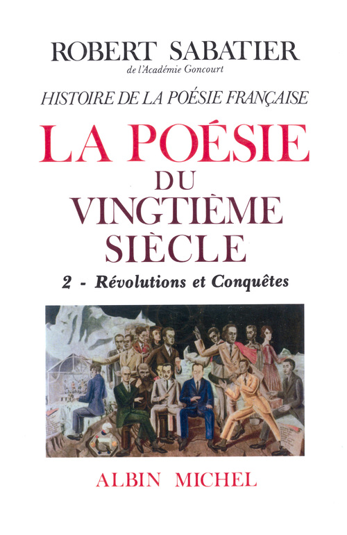 Couverture ebook de Histoire de la poésie française XXè siècle - tome 2, de Robert Sabatier