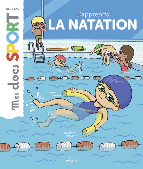 ebook cover of J'apprends la natation, by Emmanuelle Ousset