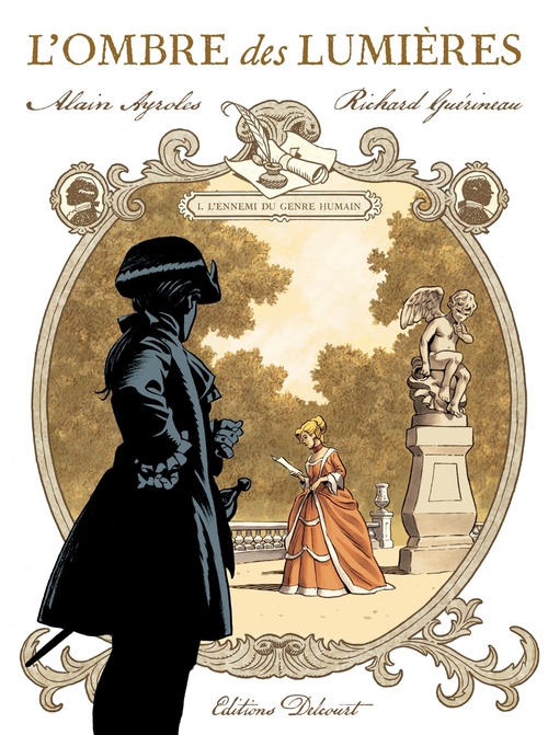 ebook cover of L'Ombre des Lumières T01 - L'Ennemi du genre humain, by Alain Ayroles