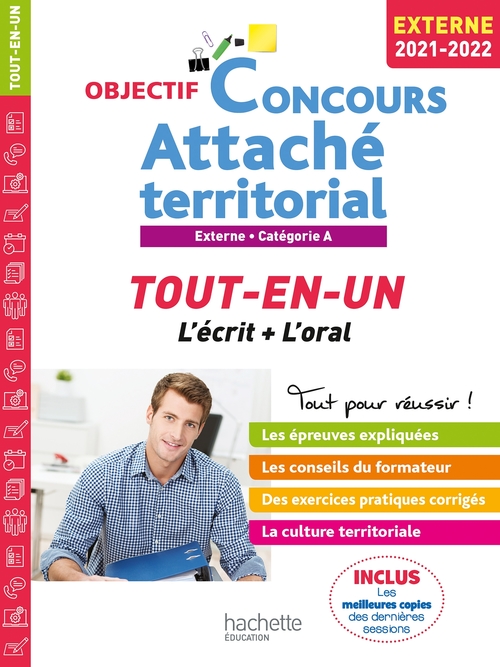 ebook cover of Objectif Concours 2022-2023 Attaché territorial (concours externe), by Gwénaël Gonnin