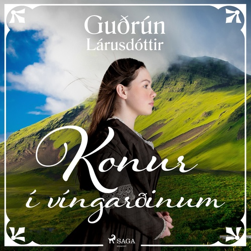 audiobook cover of Konur í víngarðinum, by GuðRun Larusdottir