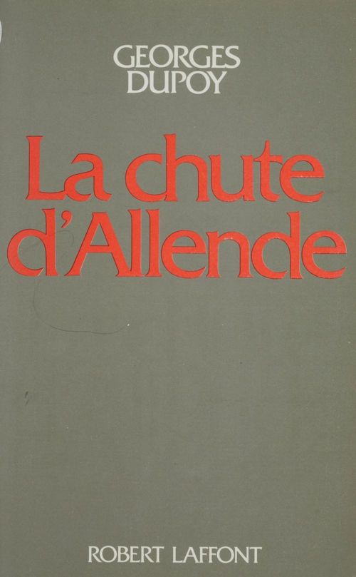 Couverture ebook de La Chute d'Allende, de Dupoy/Georges