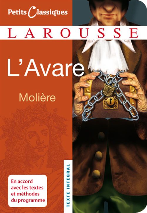 Couverture ebook de L'Avare, de Molière