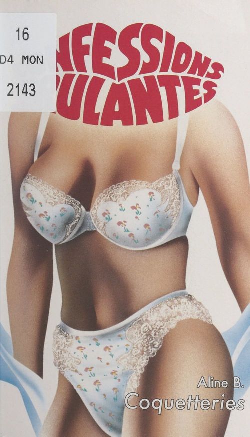 Couverture ebook de Coquetteries, de Aline B.