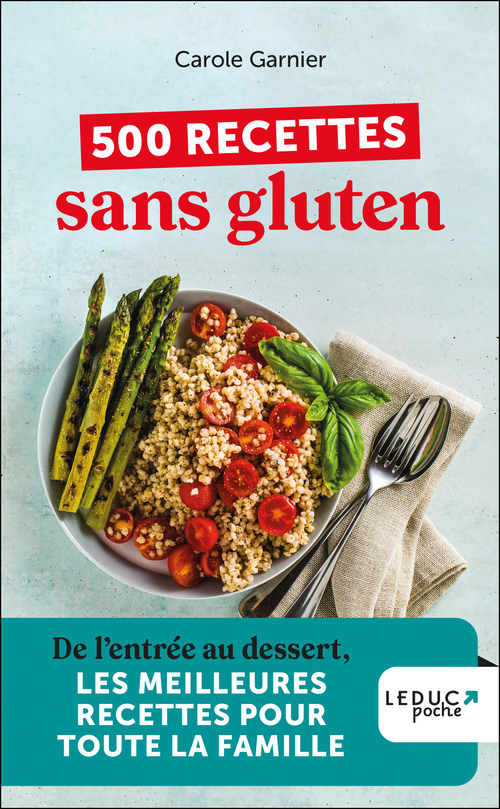 ebook cover of 500 recettes sans gluten, by Carole Garnier