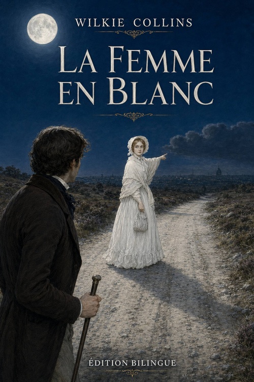 ebook cover of La Femme en Blanc, by Wilkie Collins