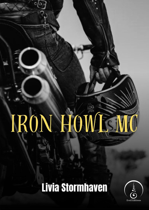 Couverture ebook de Iron howl MC, de Livia Stormhaven
