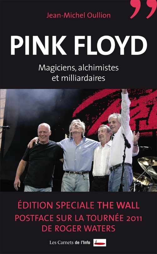 Couverture ebook de Pink Floyd, de Jean-Michel Oullion