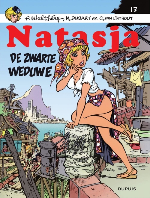 ebook cover of De zwarte weduwe, by Michel Dusart