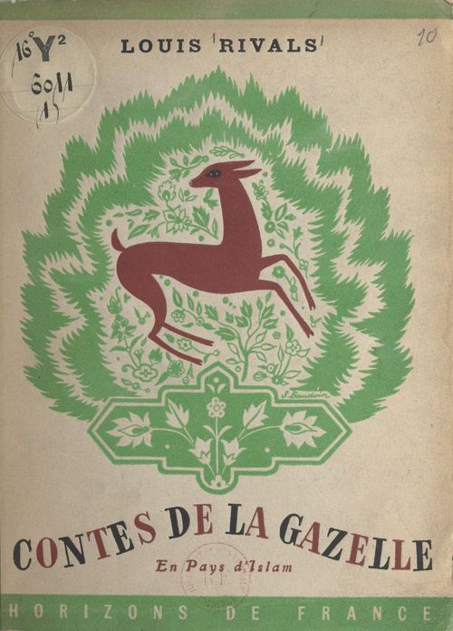 Couverture ebook de Contes de la gazelle, de Louis Rivals
