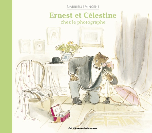 ebook cover of Ernest et Célestine - Chez le photographe, by Gabrielle Vincent