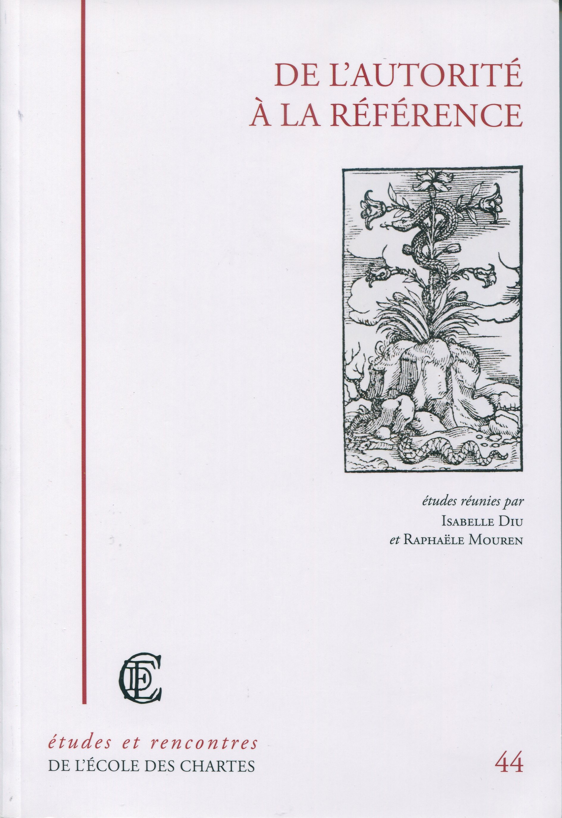 Couverture ebook de De l'autorité à la référence, de Isabelle Diu, Raphaële Moures