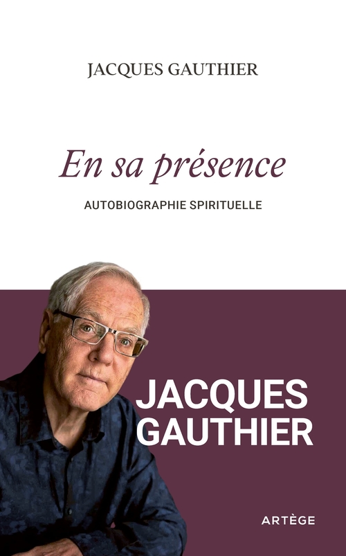 Couverture ebook de En sa présence, de Jacques Gauthier