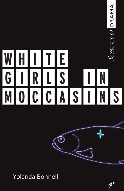 ebook cover of White Girls in Moccasins, by Yolanda Bonnell