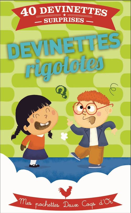 Couverture ebook de Devinettes rigolotes, de Collectif