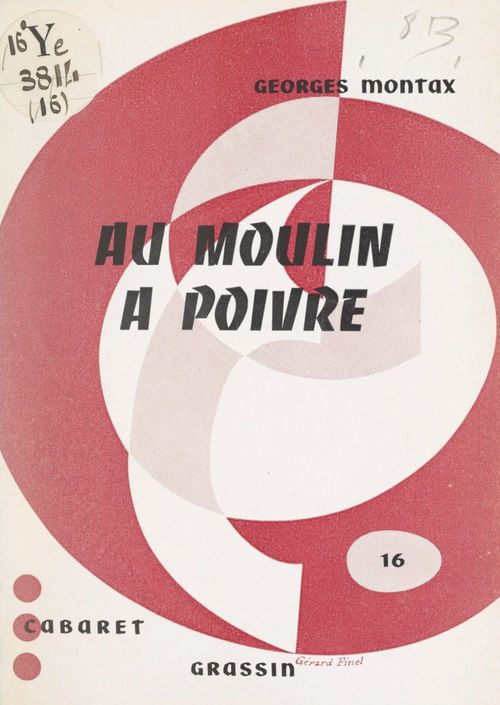 ebook cover of Au moulin à poivre, by Georges Montax