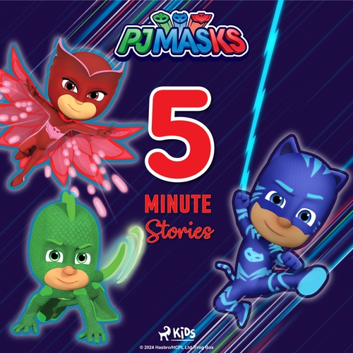 Couverture audiobook de PJ Masks - 5-Minute Stories, de Eone