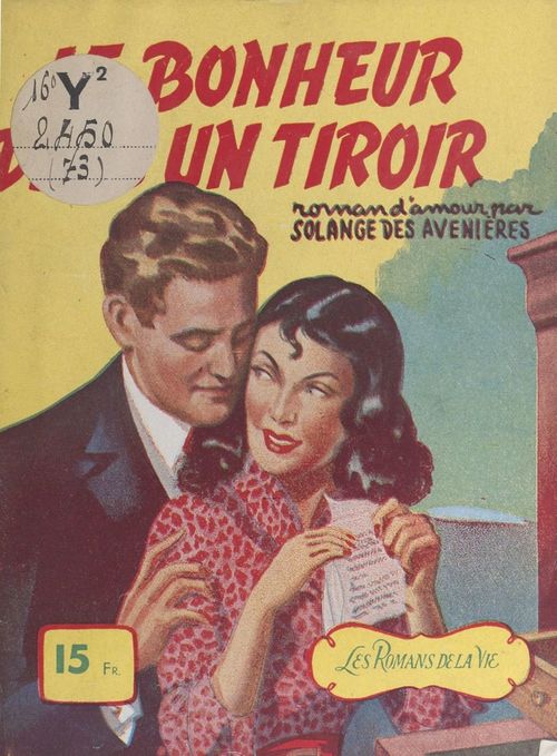 Couverture ebook de Le bonheur dans un tiroir, de Solange Des Avenieres